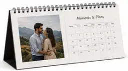 डेस्क कैलेंडर/फोटो प्लानर — Desk Calendar Aur Photo Planner
