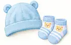 कैप-मोज़े सेट — Cap-Socks Set