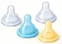 निप्पल/टीट (फ्लो के अनुसार) — Nipple/Teat