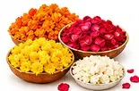 फूल (रंगोली के लिए) — Flowers For Rangoli