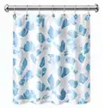 Shower Curtain + Rod — शावर कर्टेन + रॉड