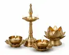Diya / Candle Holder Set — दीया / कैंडल होल्डर सेट