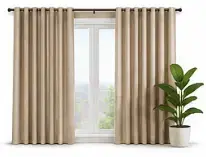 Living Room Curtains — लिविंग रूम पर्दे (Floor Length)