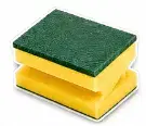 बर्तन साफ करने का स्पंज (Scrubber)