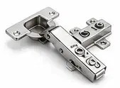 Soft Close Auto Hinges (8 Crank - Half Overlay)