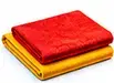 Chowki Cover / Velvet Cloth — चौकी का कपड़ा (Red / Yellow Sacred Fabric)