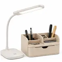 स्टडी लैंप/डेस्क ऑर्गनाइज़र — Study Lamp Aur Desk Organizer
