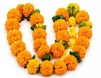 गेंदे के फूलों की माला — Marigold Garland