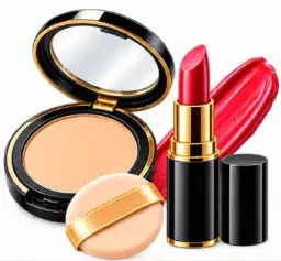 बेसिक कॉम्पैक्ट + लिपस्टिक कॉम्बो — Basic Compact Aur Lipstick Combo