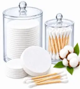कॉटन पैड और बड्स — Cotton Pads Aur Buds