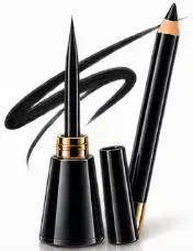 आईलाइनर (लिक्विड/पेंसिल) — Eyeliner (Liquid Aur Pencil)