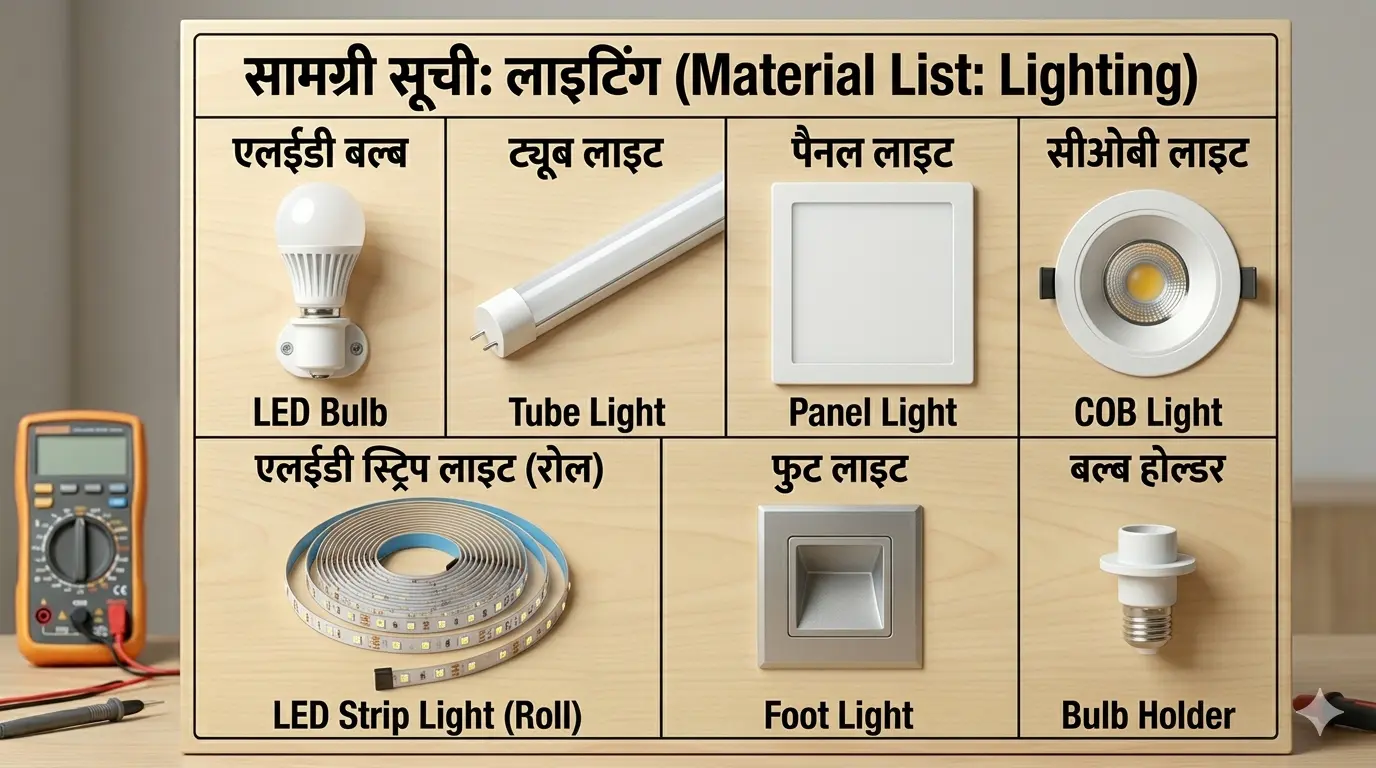 Lighting Saman List Lighting saman list items
