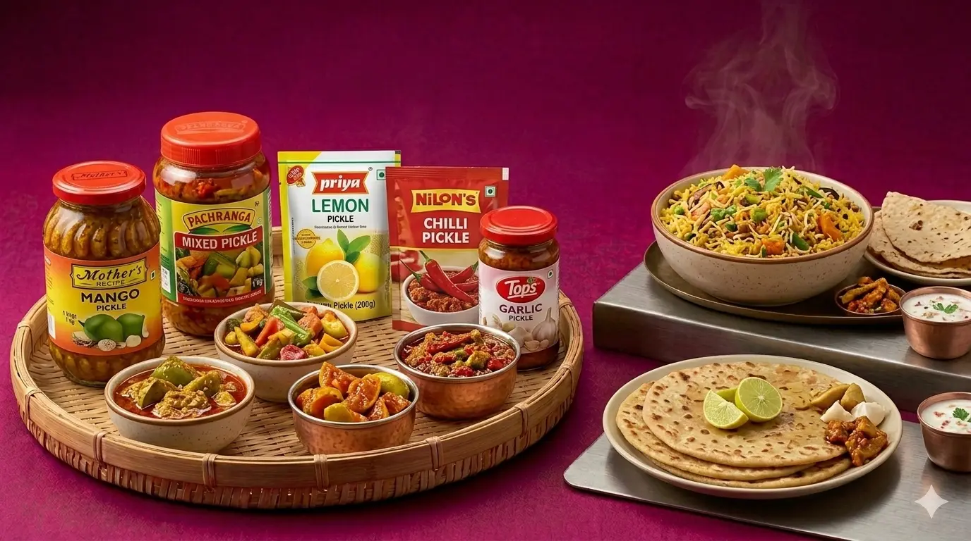 અથાણું — Athanu (Pickles) saman list items