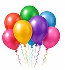 बर्थडे बैलून — Birthday Balloons (Latex Balloons)