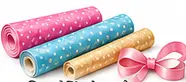 गिफ्ट रैपिंग पेपर और रिबन — Gift Wrapping Paper Aur Ribbon Roll