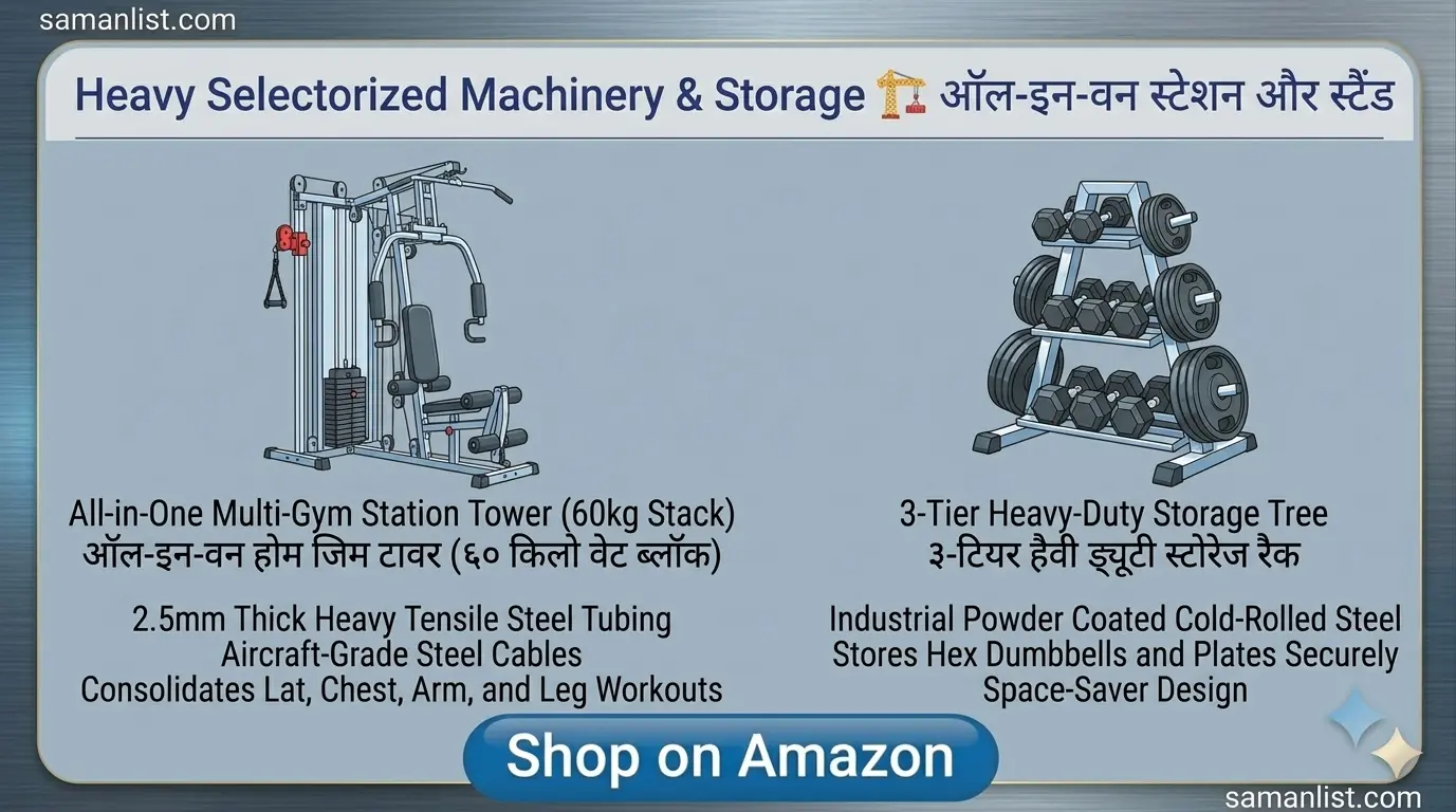 Heavy Selectorized Machinery & Storage — ऑल-इन-वन स्टेशन और स्टैंड Saman List Heavy Selectorized Machinery & Storage — ऑल-इन-वन स्टेशन और स्टैंड saman list items