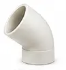 45° Elbow — 45 डिग्री एल्बो (uPVC / CPVC)