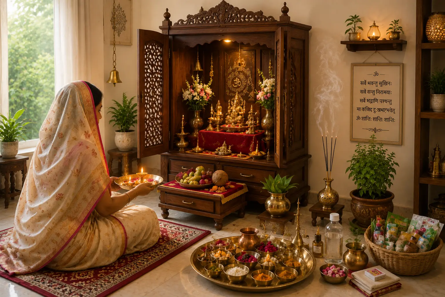 पूजा घर का सामान लिस्ट – Pooja Ghar Ka Saman Complete List | SamanList