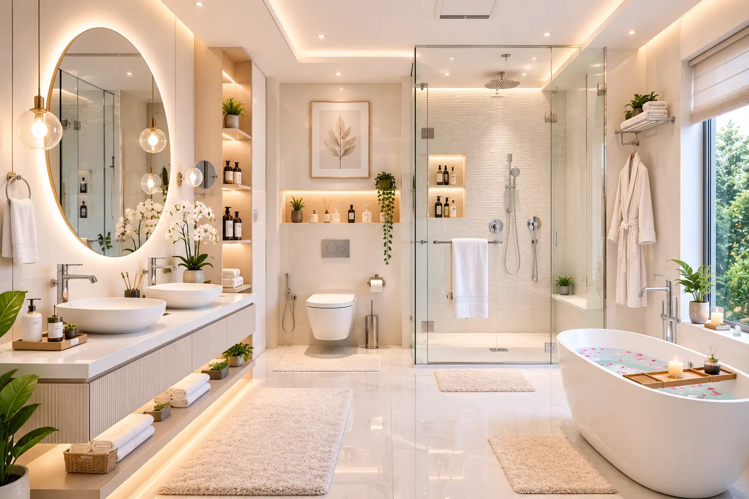 सैनिटरी वेयर और बाथरूम फिटिंग्स लिस्ट (Sanitary Ware & Bathroom Fittings List)